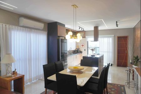 Sala de Jantar de casa de condomínio à venda com 3 quartos, 170m² em Alphaville, Santana de Parnaíba