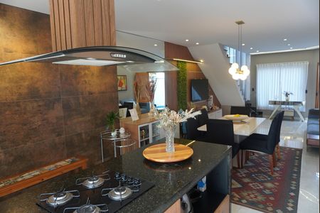 Cozinha de casa de condomínio à venda com 3 quartos, 170m² em Alphaville, Santana de Parnaíba