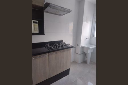 Cozinha de apartamento à venda com 2 quartos, 54m² em Jardim do Líbano, Barueri