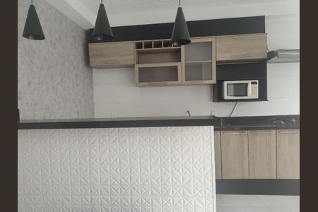 Cozinha de apartamento à venda com 2 quartos, 54m² em Jardim do Líbano, Barueri