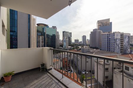 Varanda de apartamento para alugar com 3 quartos, 142m² em Pinheiros, São Paulo