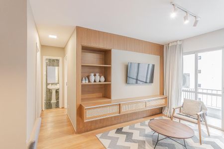 Sala de apartamento para alugar com 2 quartos, 90m² em Jardim Paulista, São Paulo