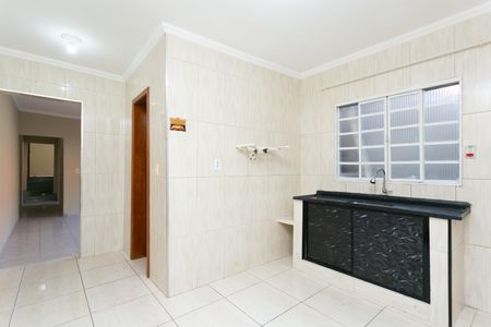 Cozinha de casa para alugar com 3 quartos, 125m² em Conjunto Habitacional A. E. Carvalho, São Paulo