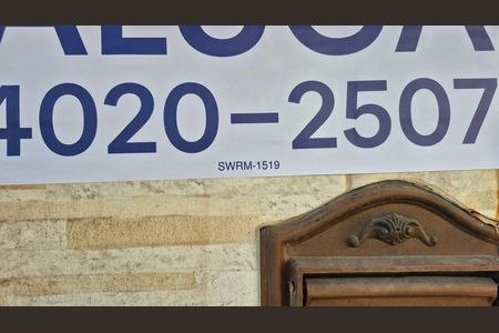 Placa de casa para alugar com 2 quartos, 60m² em Condomínio Maracanã, Santo André