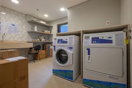 Lavanderia de kitnet/studio para alugar com 1 quarto, 24m² em Paraíso, São Paulo