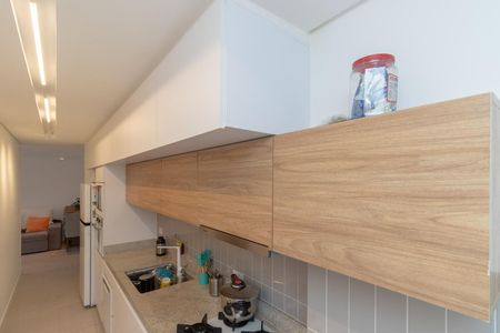 Cozinha e Área de Serviço de apartamento à venda com 2 quartos, 55m² em Vila Lucia, São Paulo
