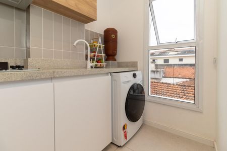 Apartamento à venda com 55m², 2 quartos e 1 vagaCozinha e Área de Serviço