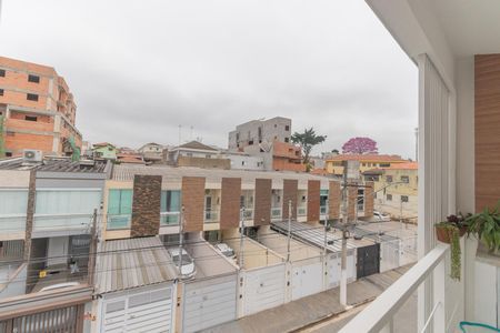 Varanda gourmet vista de apartamento à venda com 2 quartos, 55m² em Vila Lucia, São Paulo
