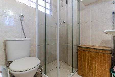 Banheiro de kitnet/studio à venda com 1 quarto, 28m² em Santa Ifigênia, São Paulo