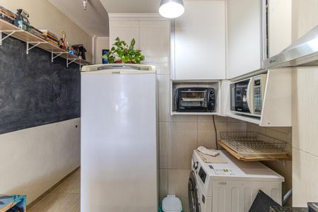 Cozinha de kitnet/studio à venda com 1 quarto, 28m² em Santa Ifigênia, São Paulo
