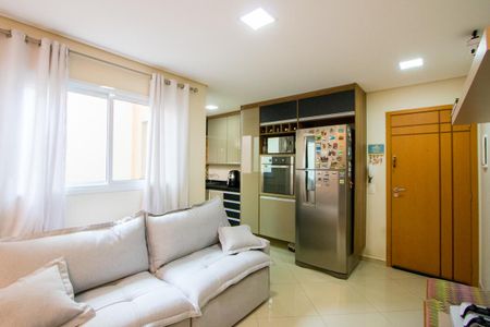 Sala de apartamento à venda com 2 quartos, 50m² em Parque Bandeirante, Santo André