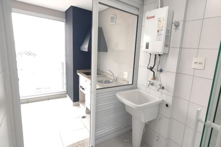 Área de Serviço de apartamento para alugar com 2 quartos, 75m² em Barcelona, São Caetano do Sul