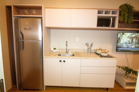 Studio à venda com 30m², 1 quarto e sem vaga Studio à venda com 30m², 1 quarto e sem vagaCozinha
