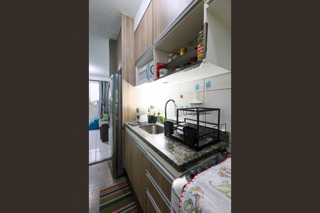 Cozinha de apartamento à venda com 2 quartos, 38m² em Jardim Umarizal, São Paulo