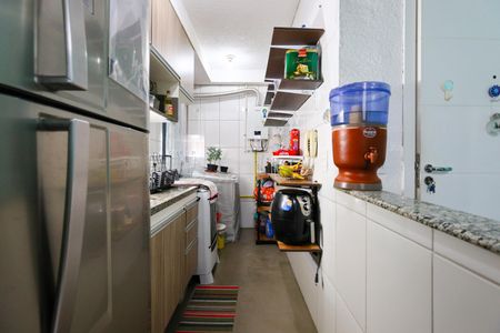 Cozinha de apartamento à venda com 2 quartos, 38m² em Jardim Umarizal, São Paulo