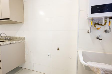 Cozinha e Área de Serviço de apartamento para alugar com 2 quartos, 72m² em Jardins do Império, Indaiatuba