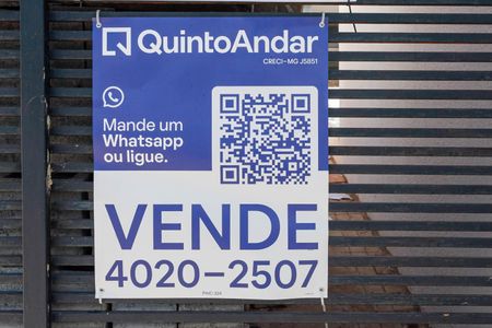 Placa de casa de condomínio à venda com 4 quartos, 124m² em Ouro Preto, Belo Horizonte