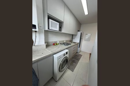 Cozinha de apartamento à venda com 2 quartos, 44m² em Ponte Sao Joao, Jundiaí