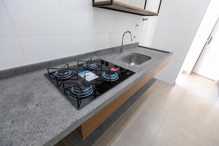 COZINHA de apartamento à venda com 1 quarto, 40m² em Taquaral, Campinas