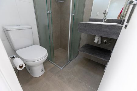 BANHEIRO de apartamento à venda com 1 quarto, 40m² em Taquaral, Campinas