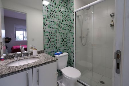 Apartamento à venda com 55m², 2 quartos e 1 vagaBanheiro da Suíte