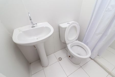 Banheiro da Suíte de kitnet/studio para alugar com 1 quarto, 26m² em Parada Xv de Novembro, São Paulo