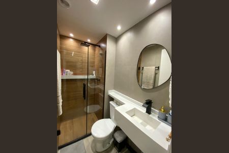 Banheiro de apartamento à venda com 2 quartos, 40m² em Jardim Concordia, Diadema