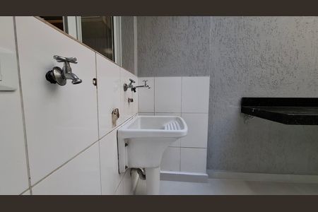 Área de Serviço de casa de condomínio à venda com 3 quartos, 118m² em Vila Homero Thon, Santo André
