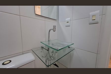 Banheiro 2 de casa de condomínio à venda com 3 quartos, 118m² em Vila Homero Thon, Santo André