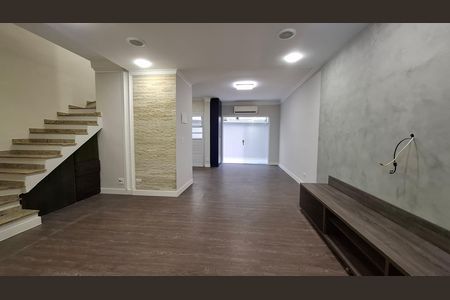 Sala de casa de condomínio à venda com 3 quartos, 118m² em Vila Homero Thon, Santo André