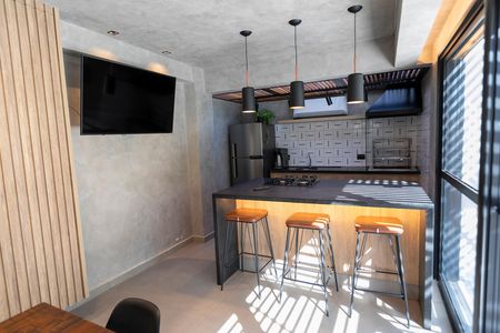 SALÃO DE FESTAS GOURMET de apartamento para alugar com 2 quartos, 74m² em Vila Itapura, Campinas