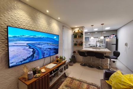 Sala de apartamento para alugar com 2 quartos, 44m² em Parque das Cachoeiras, Campinas