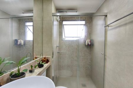 Banheiro de apartamento para alugar com 2 quartos, 44m² em Parque das Cachoeiras, Campinas