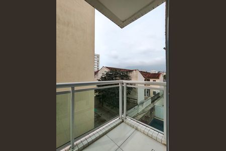 Varanda da Sala de apartamento à venda com 2 quartos, 58m² em Vila Isabel, Rio de Janeiro