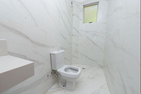 Banheiro suite de apartamento à venda com 3 quartos, 98m² em Novo Riacho, Contagem