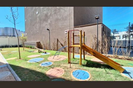 Área comum - Playground de apartamento para alugar com 1 quarto, 25m² em Parque Industrial Tomas Edson, São Paulo