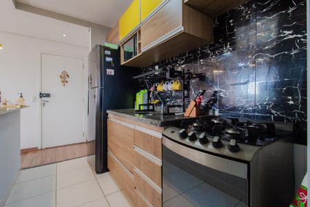Cozinha de apartamento à venda com 3 quartos, 60m² em Vila Noemia, Mauá