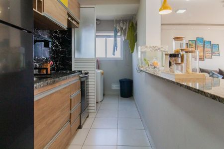 Cozinha de apartamento à venda com 3 quartos, 60m² em Vila Noemia, Mauá