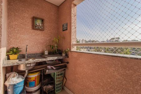 Sacada de apartamento à venda com 3 quartos, 60m² em Vila Noemia, Mauá