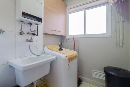 Área de serviço de apartamento à venda com 3 quartos, 60m² em Vila Noemia, Mauá