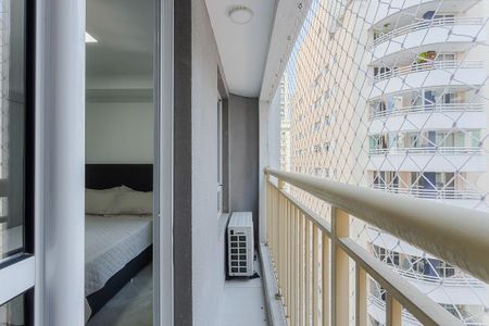Studio para alugar com 25m², 1 quarto e sem vagaVaranda