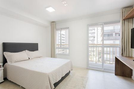 Studio para alugar com 25m², 1 quarto e sem vaga Studio para alugar com 25m², 1 quarto e sem vagaQuarto