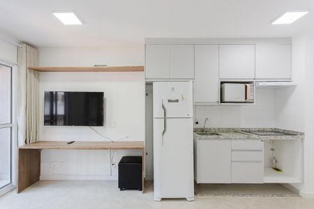 Studio para alugar com 25m², 1 quarto e sem vaga Studio para alugar com 25m², 1 quarto e sem vagaCozinha