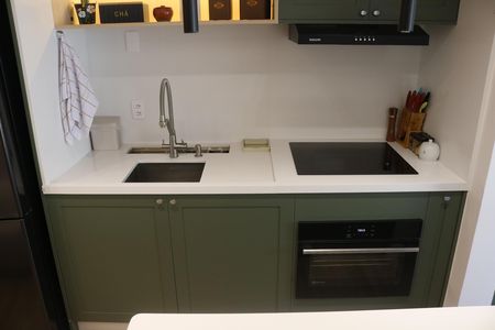 Apartamento à venda com 63m², 2 quartos e 1 vagaCozinha e Área de Serviço