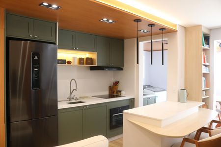 Apartamento à venda com 63m², 2 quartos e 1 vagaCozinha e Área de Serviço