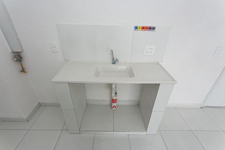 Cozinha de apartamento para alugar com 2 quartos, 33m² em Parque Novo Mundo, São Paulo