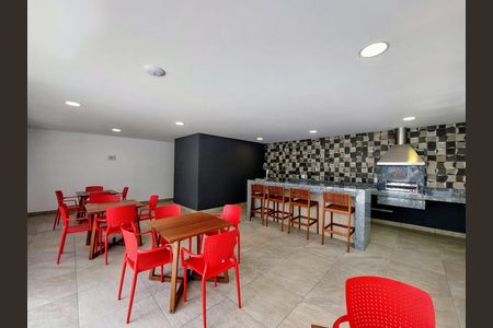 Área comum - Churrasqueira de apartamento à venda com 2 quartos, 58m² em Campininha, São Paulo