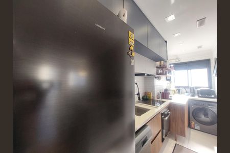 Cozinha de apartamento à venda com 2 quartos, 58m² em Campininha, São Paulo