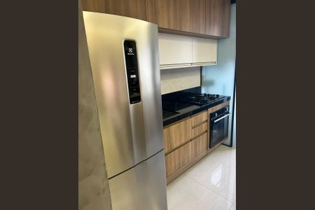 Cozinha de apartamento à venda com 2 quartos, 48m² em Jardim Novo Horizonte, Valinhos