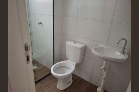 Banheiro de apartamento para alugar com 1 quarto, 48m² em Jardim das paineiras I, São José dos Campos